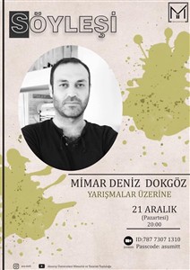 Mimar Deniz Dokgöz Söyleşisi-ASÜ Mimarlık ve Tasarım Topluluğu