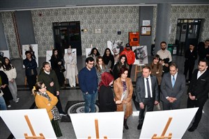 ''Bir Nar Bin Parça'' Kolaj Sergisi