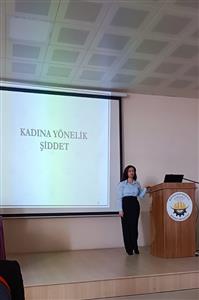 Kadına Yönelik Şiddetle Mücadele, Fırsat Eşitliği ve Bağımlılıkla Mücadele Semineri 