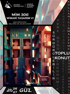 2026-2027 Güz Dönemi Mimari Tasarım Posterleri