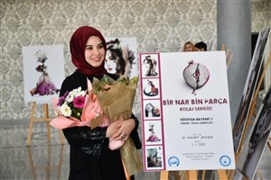 ''Bir Nar Bin Parça'' Kolaj Sergisi