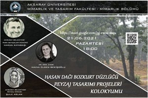 Peyzaj Tasarımı Projeleri Kolokyumu