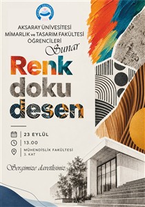 Renk, Doku, Desen Sergisi