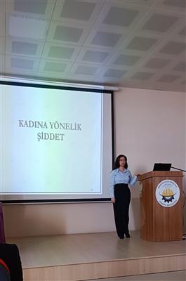 Kadına Yönelik Şiddetle Mücadele, Fırsat Eşitliği ve Bağımlılıkla Mücadele Semineri 